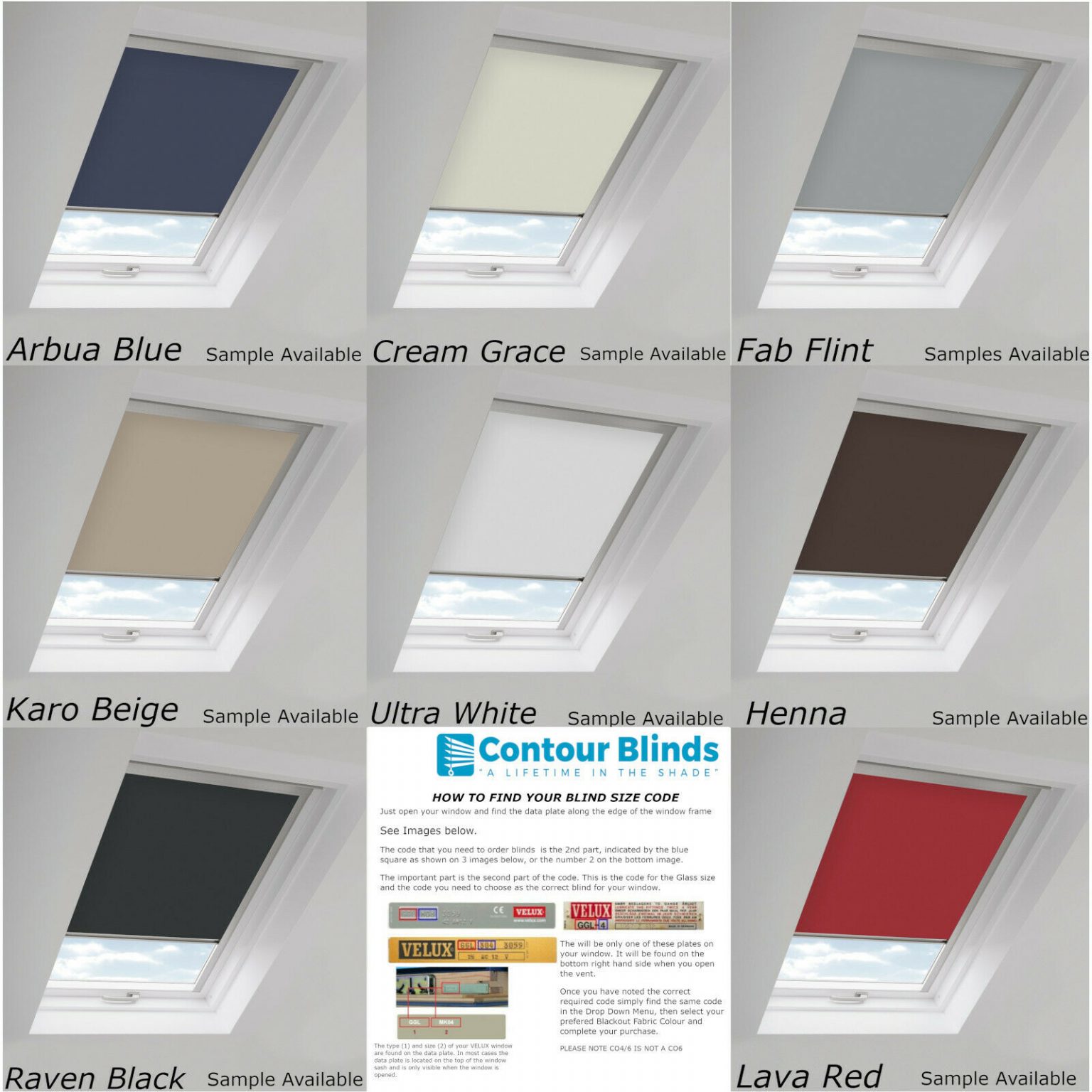 Skye Blackout Roof Blind For Velux Windows Ultra White Contour Blinds