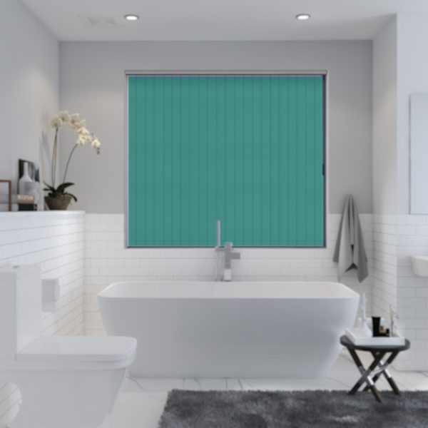 PVC Easy Wipe Louvre Blind – Jade