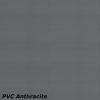 PVC Easy Wipe Louvre Blind – Anthracite - Image 2